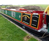 Mottled Weaver Canal Boat Mottled Weaver Canal Boat