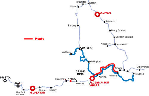 The Windsor And Return From Aldermaston.php cruising route map The Windsor And Return From Aldermaston.php cruising route map